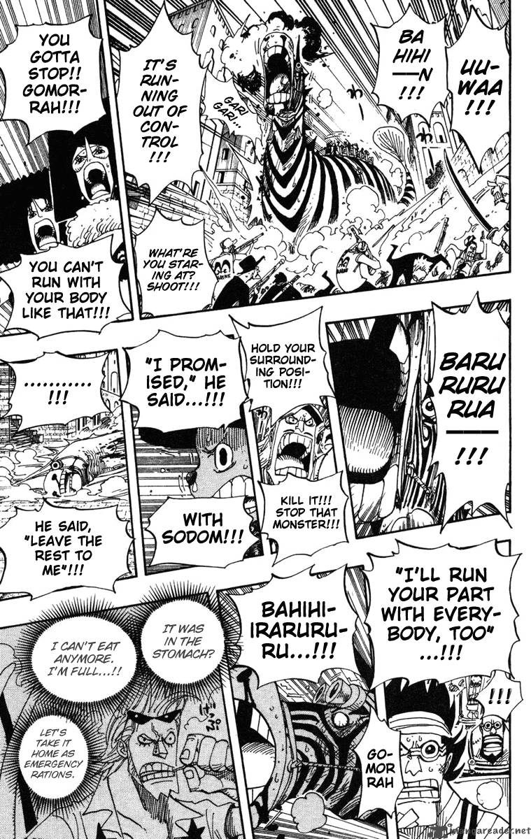 One Piece Chapter 385 page 17