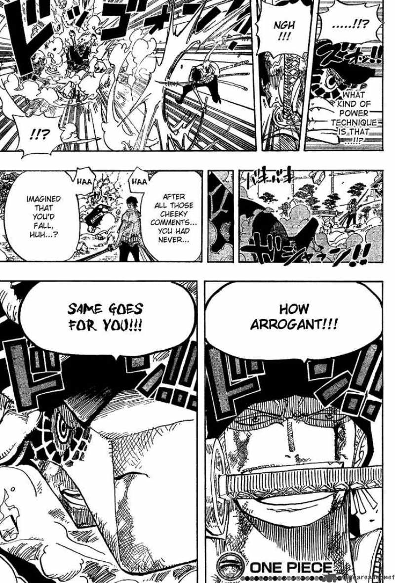 One Piece Chapter 416 page 19