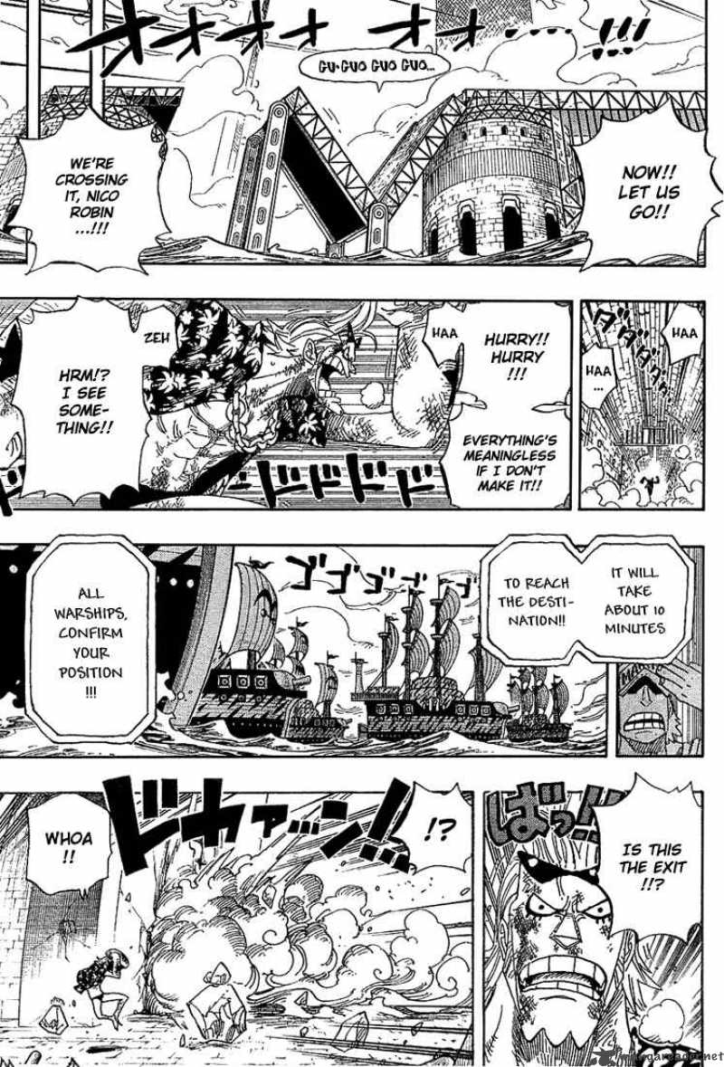 One Piece Chapter 416 page 5