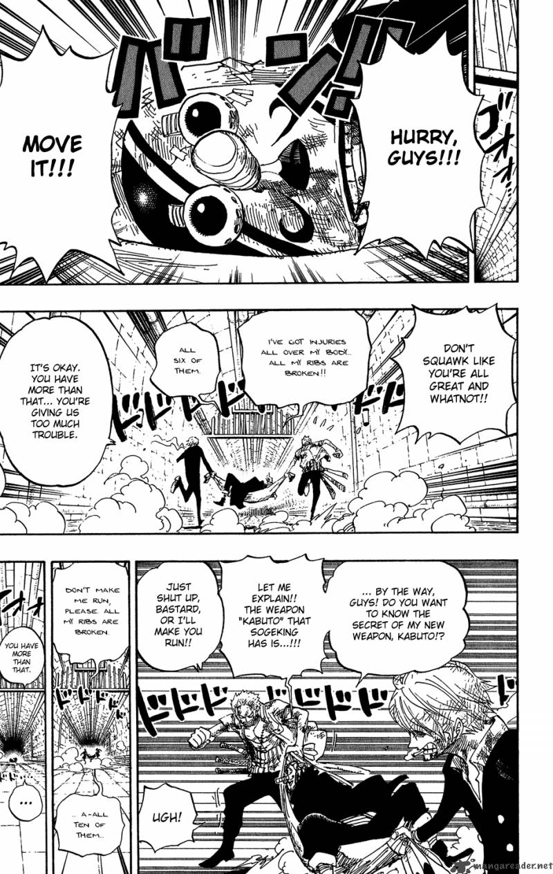 One Piece Chapter 421 page 4
