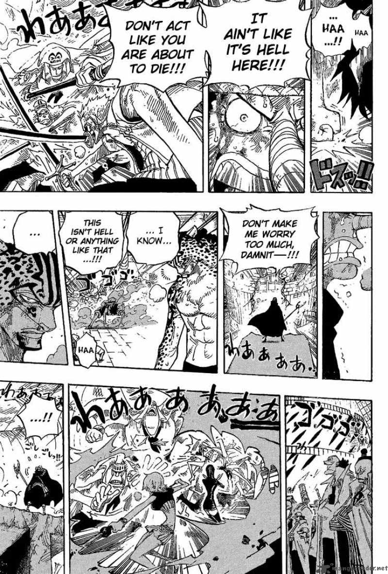 One Piece Chapter 427 page 7