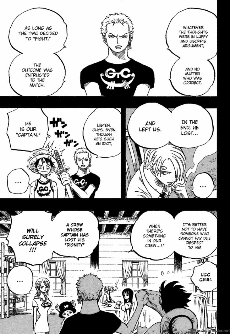 One Piece Chapter 438 page 3