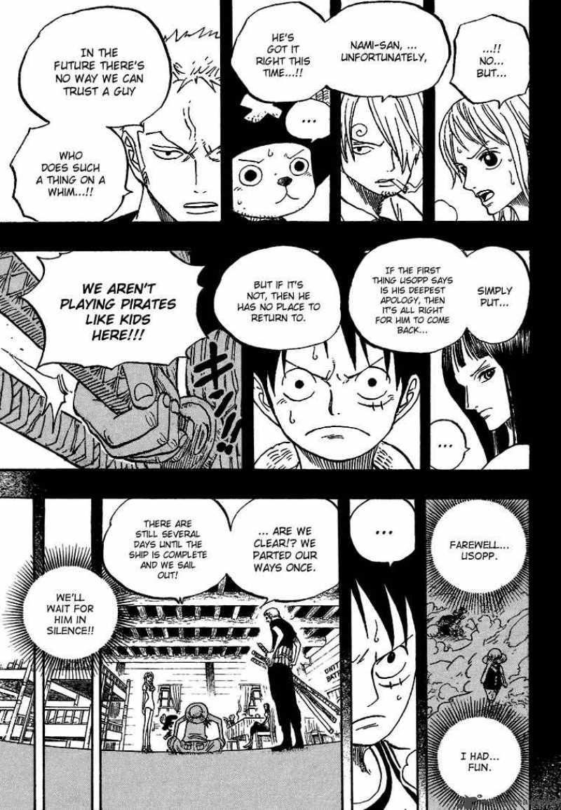 One Piece Chapter 438 page 5