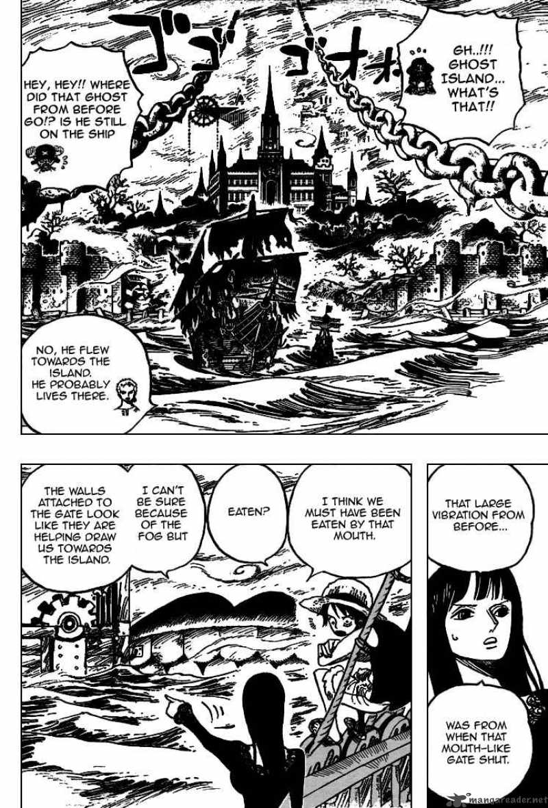One Piece Chapter 444 page 3