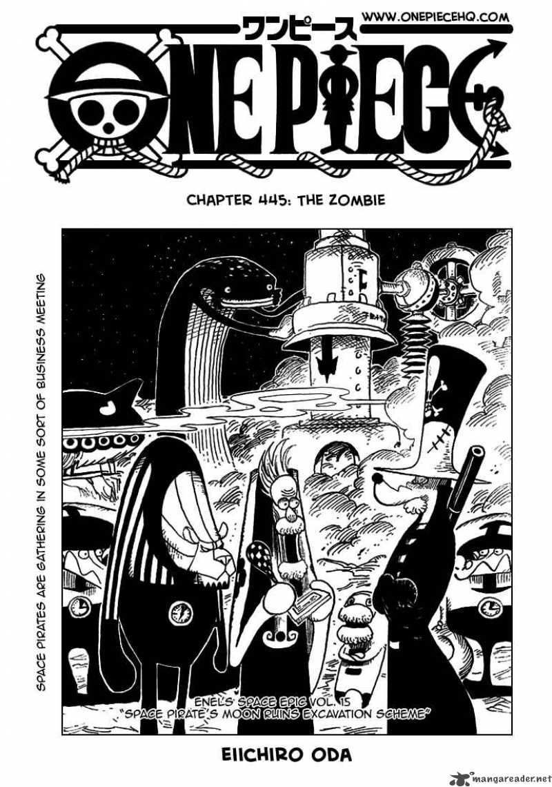 One Piece Chapter 445 page 2