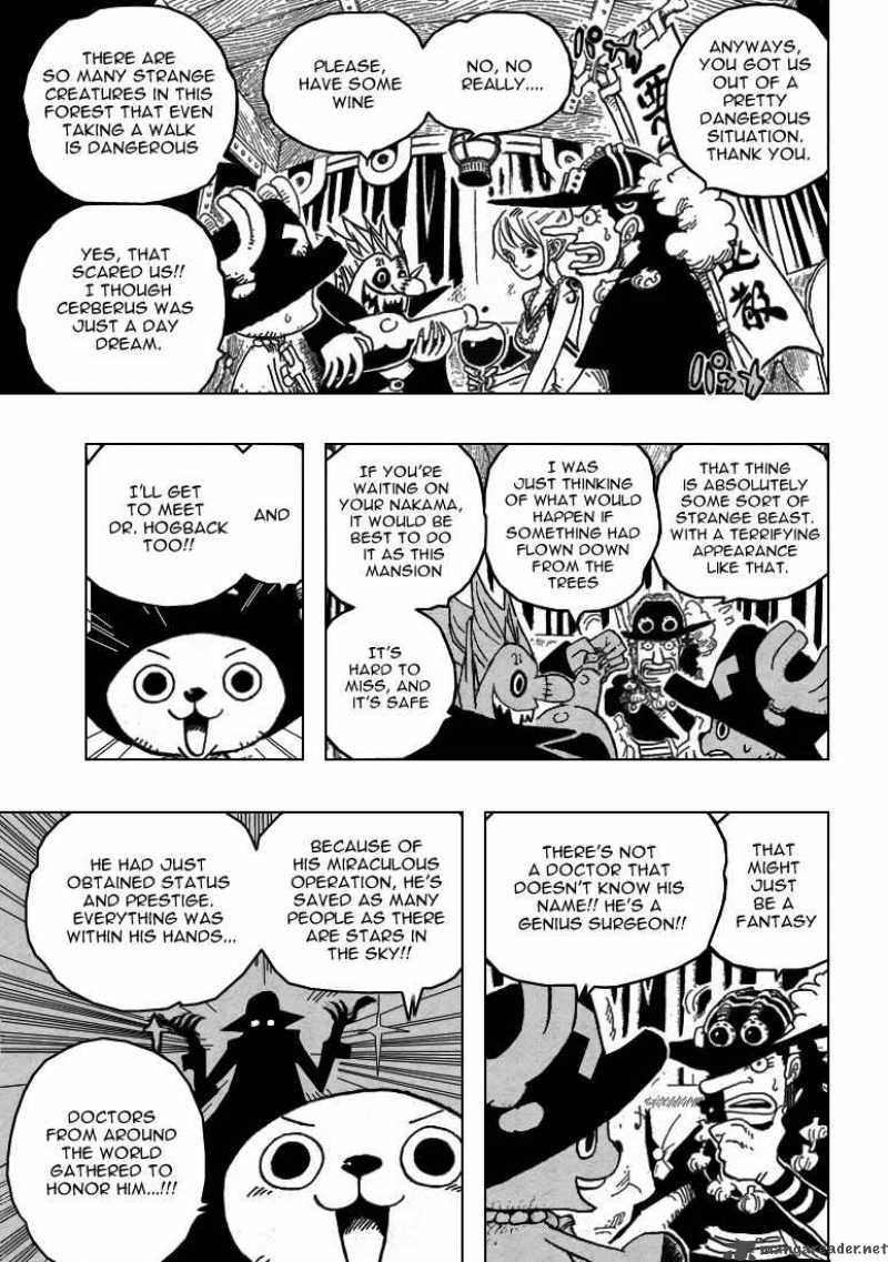 One Piece Chapter 445 page 4