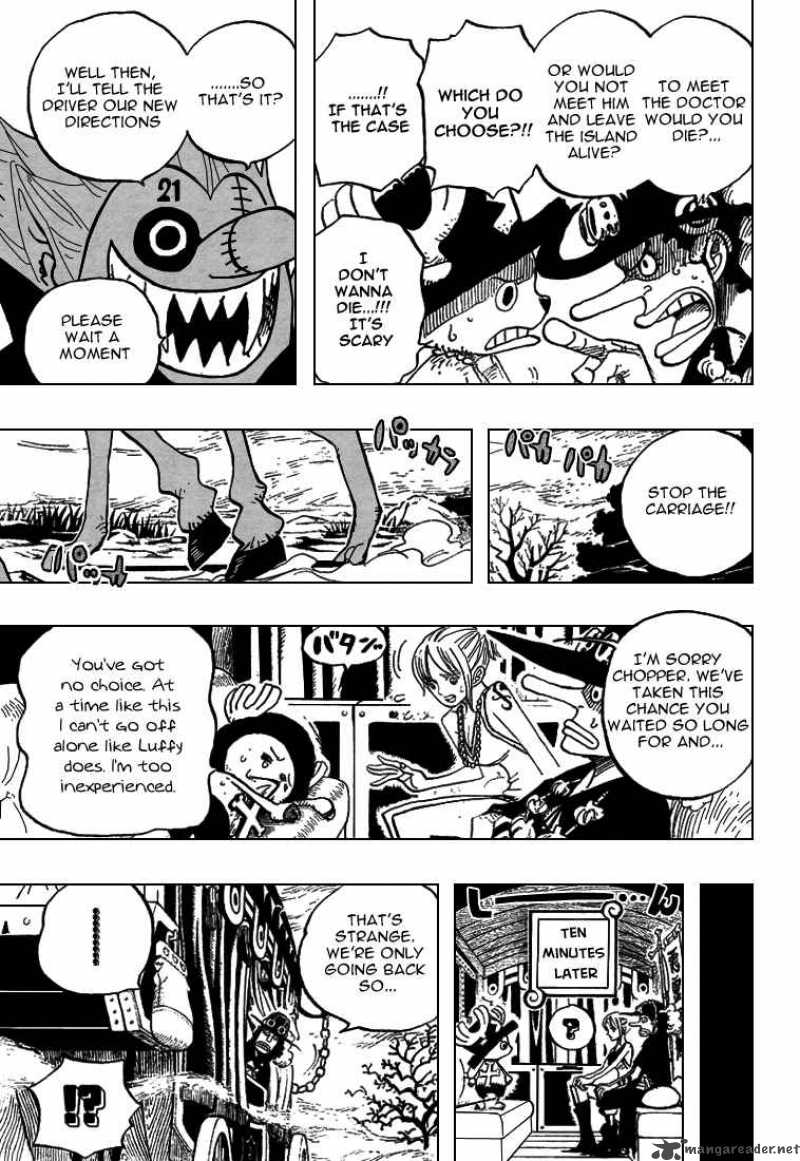 One Piece Chapter 445 page 9