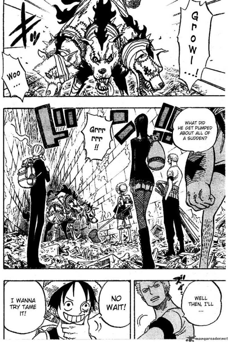 One Piece Chapter 447 page 2