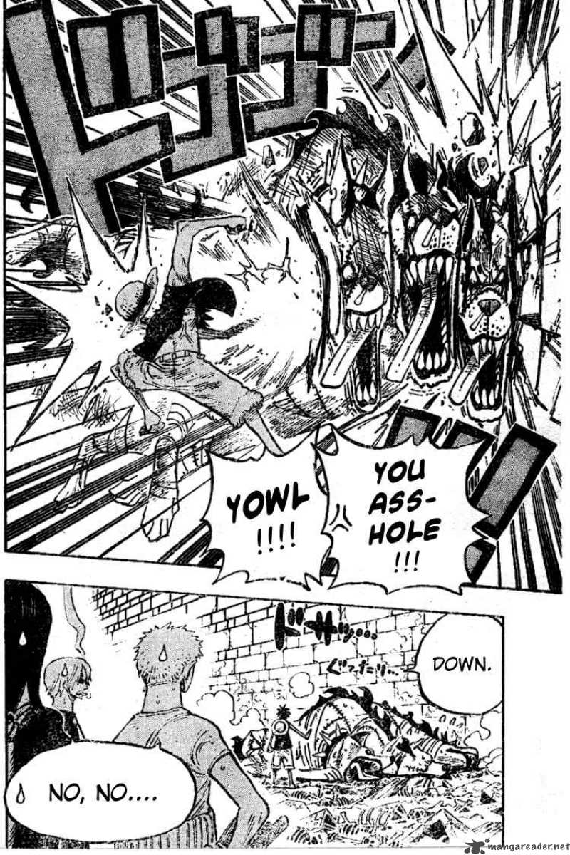 One Piece Chapter 447 page 4