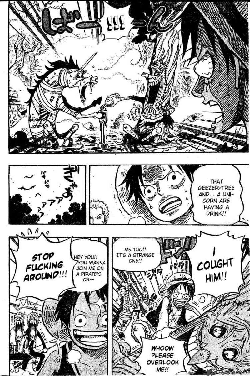 One Piece Chapter 447 page 6