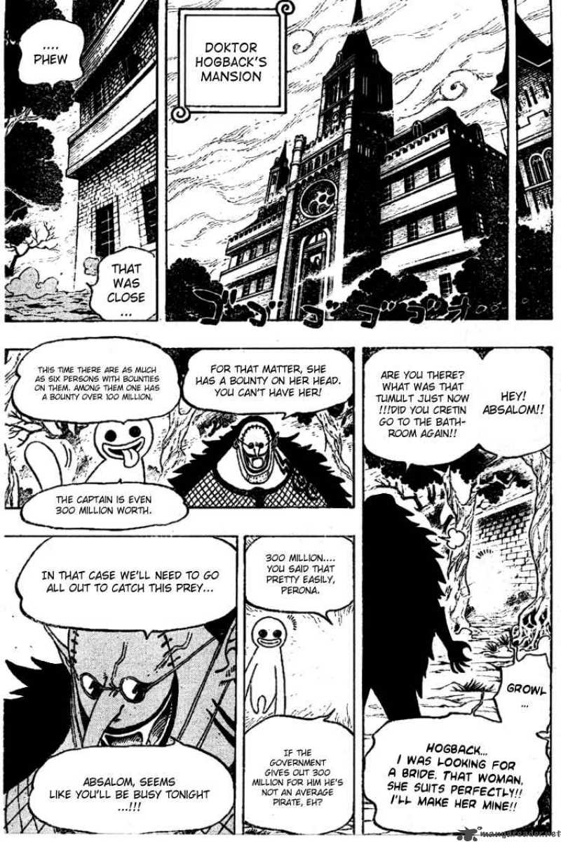 One Piece Chapter 447 page 7