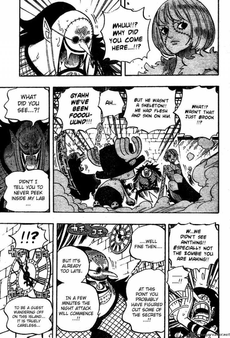 One Piece Chapter 449 page 8
