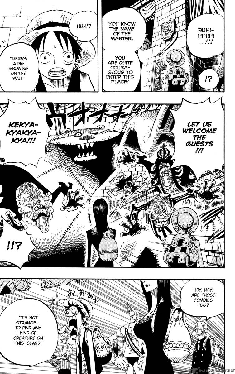 One Piece Chapter 450 page 18