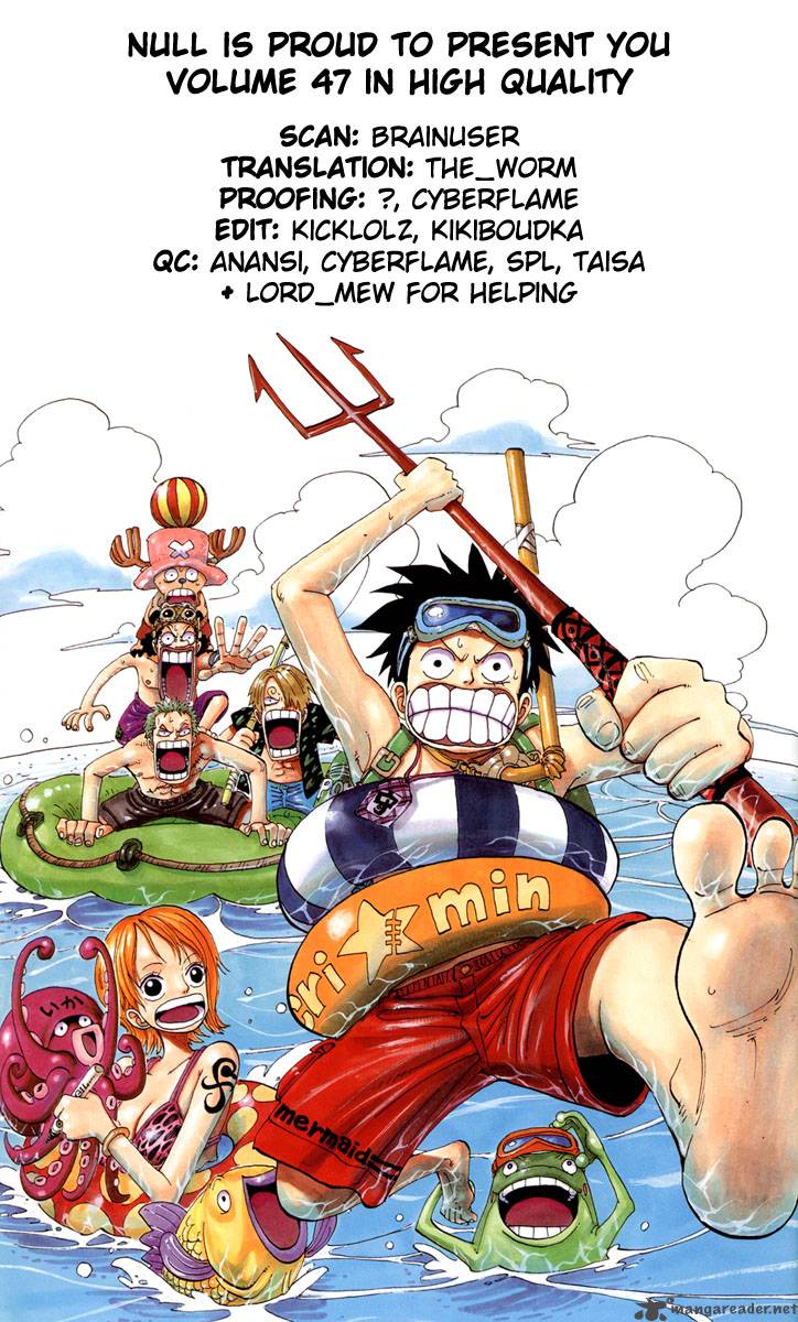 One Piece Chapter 450 page 5
