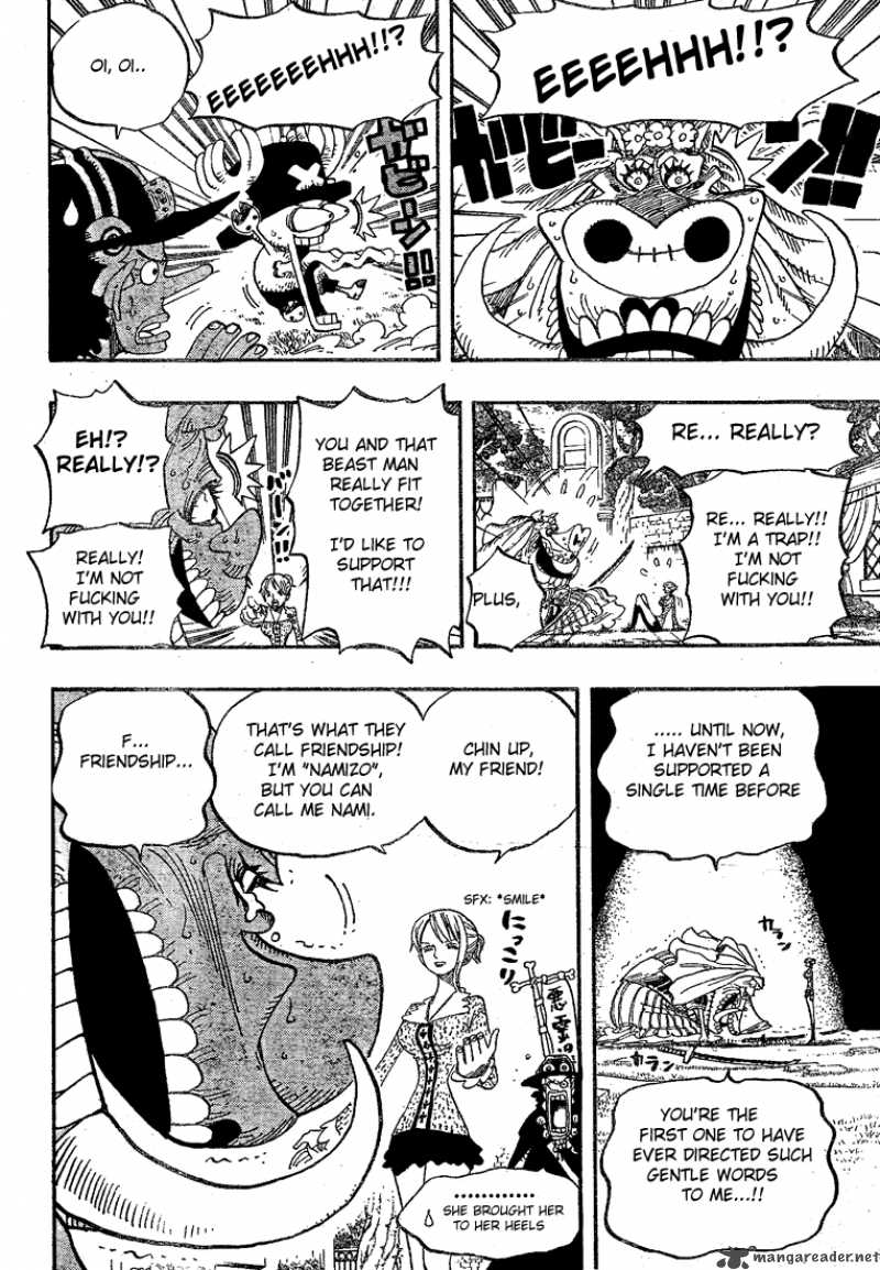 One Piece Chapter 454 page 4