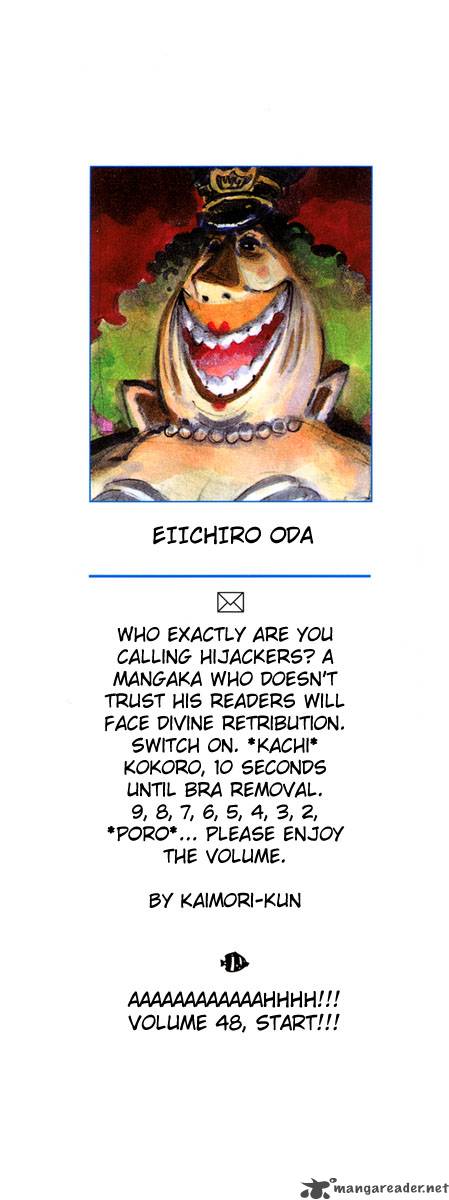 One Piece Chapter 460 page 3