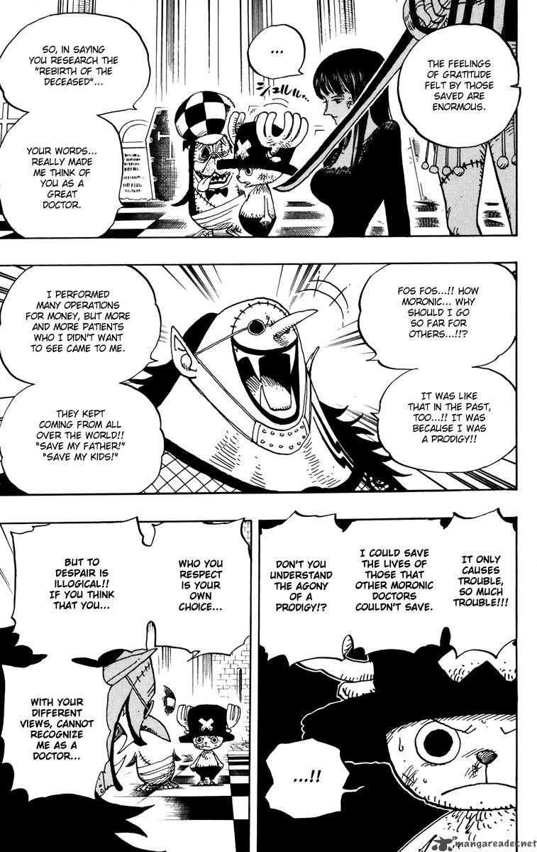 One Piece Chapter 468 page 5