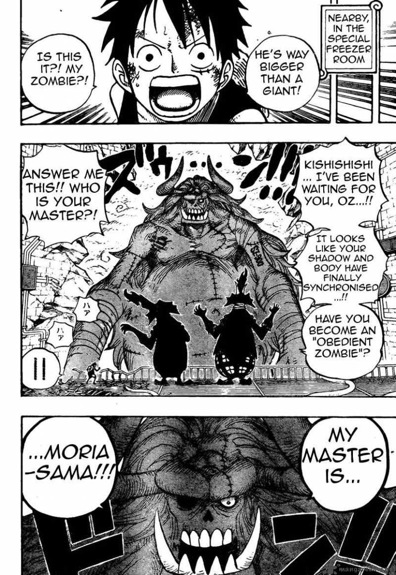 One Piece Chapter 469 page 6