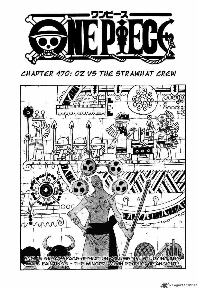 One Piece Chapter 470 page 1