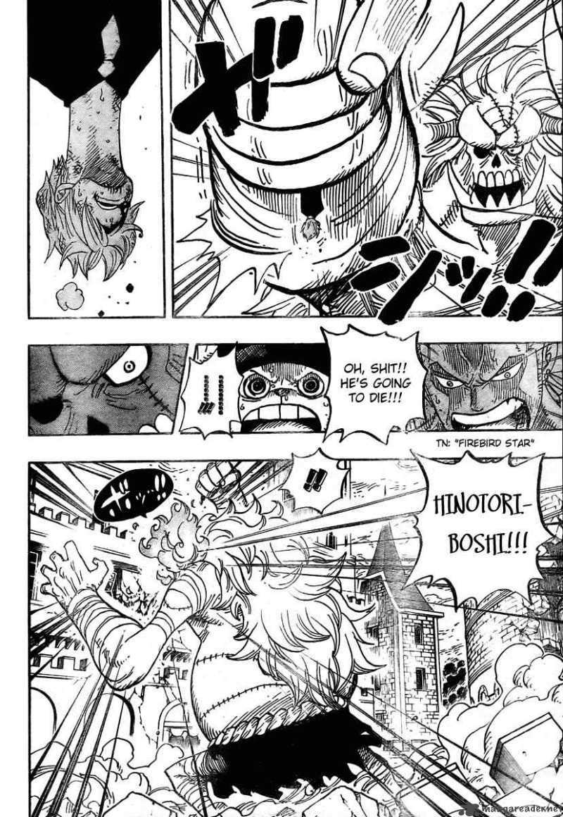 One Piece Chapter 470 page 7