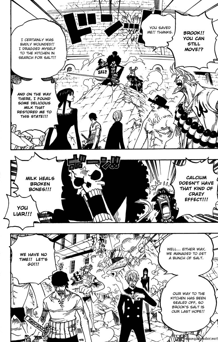One Piece Chapter 475 page 2