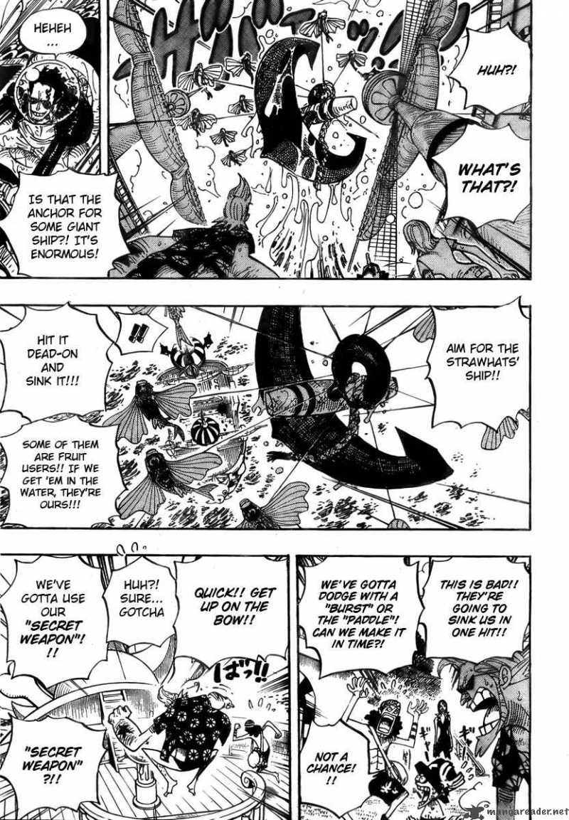 One Piece Chapter 495 page 9