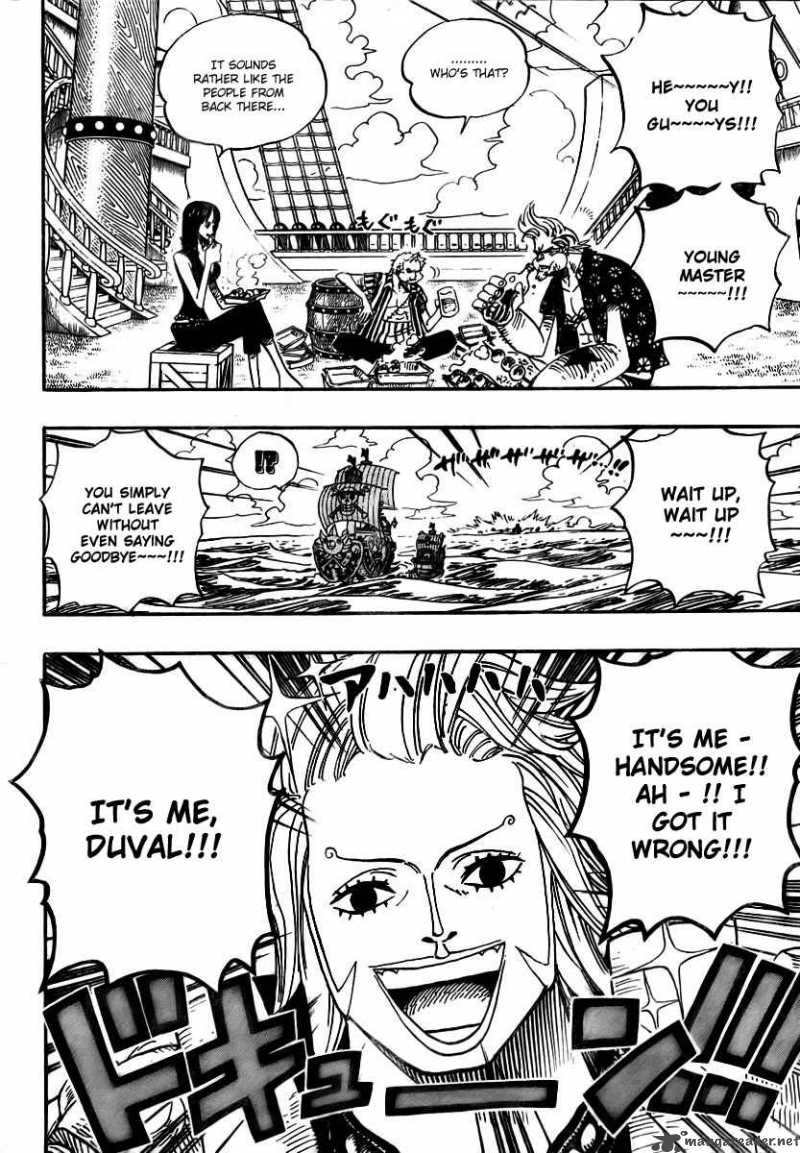 One Piece Chapter 496 page 4
