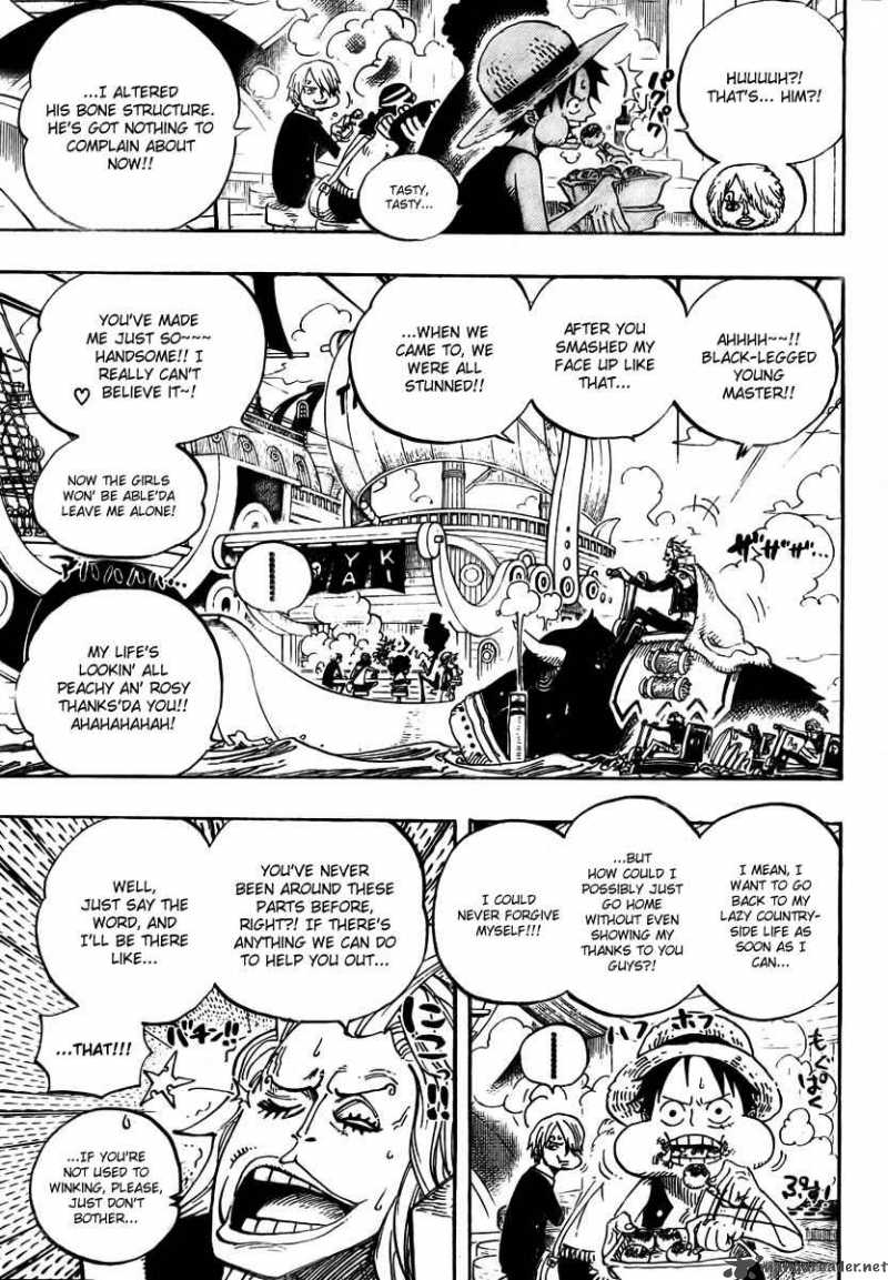 One Piece Chapter 496 page 5