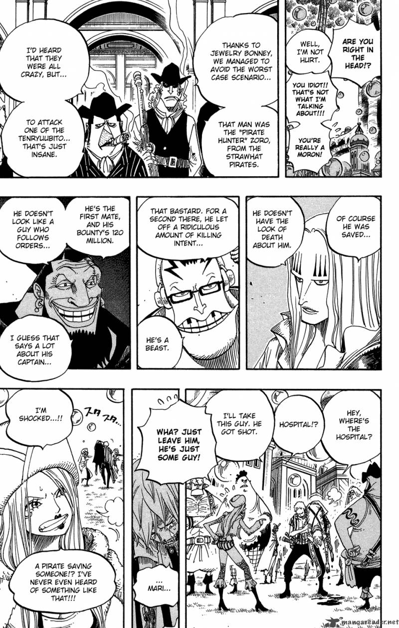 One Piece Chapter 499 page 16