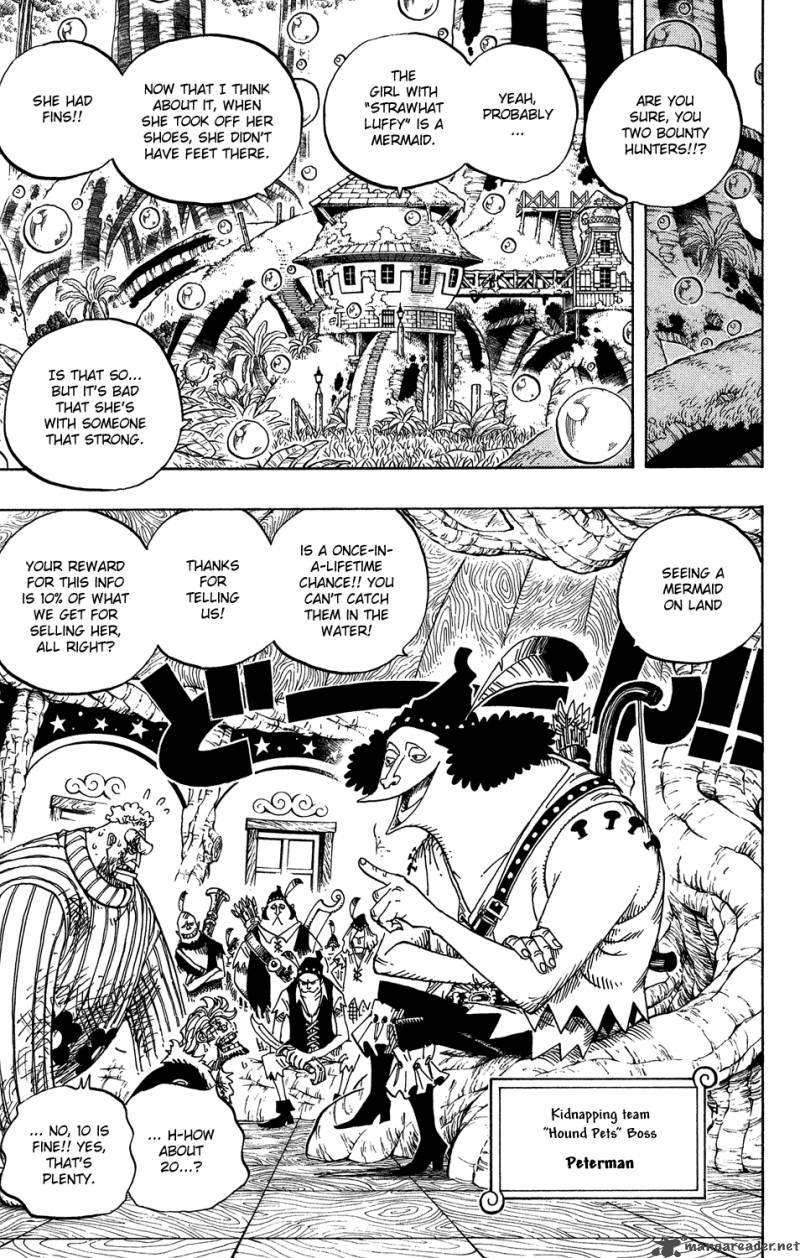 One Piece Chapter 499 page 3