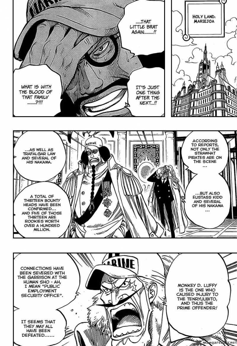One Piece Chapter 504 page 4