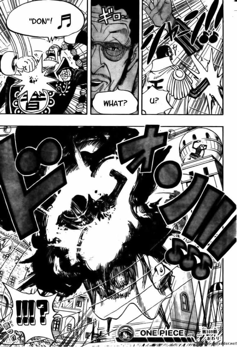 One Piece Chapter 509 page 19