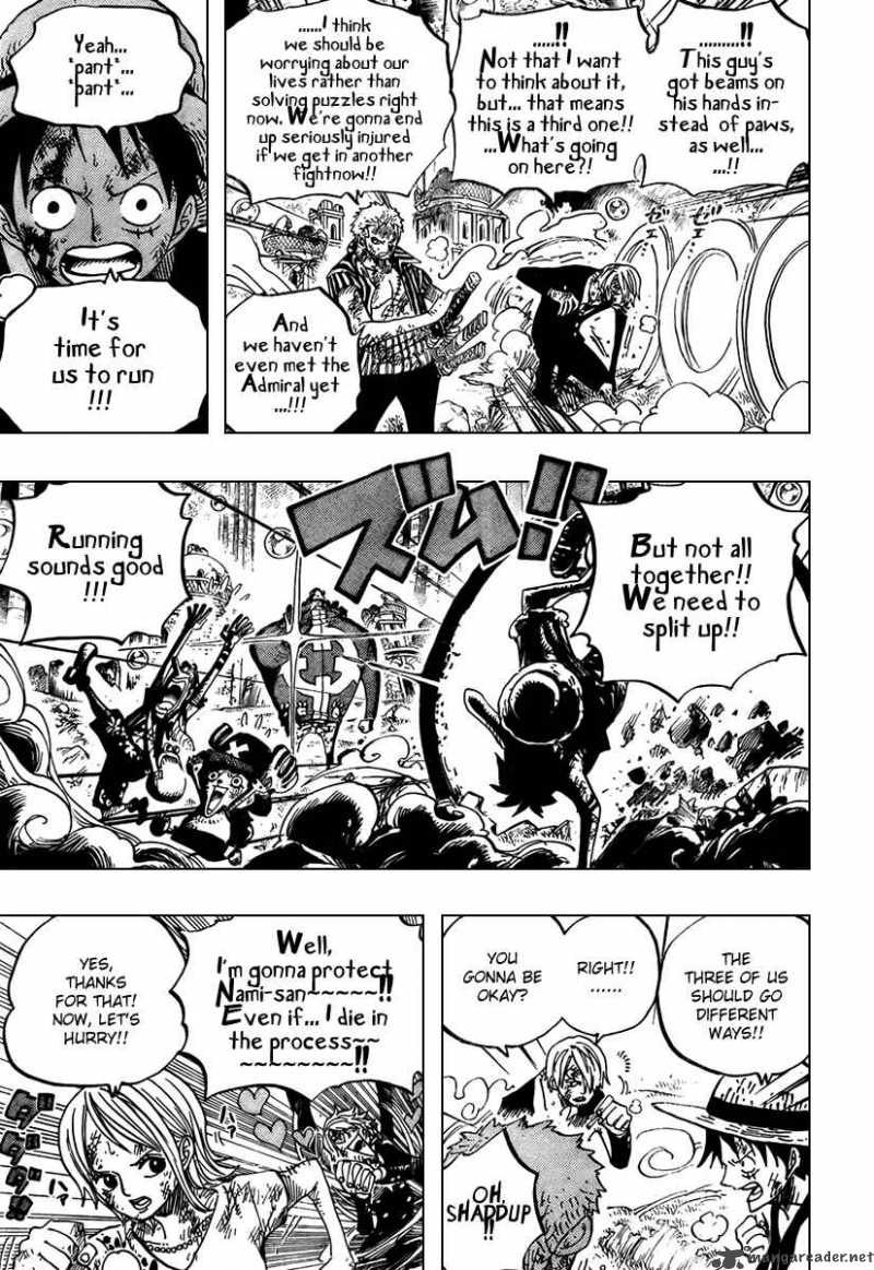 One Piece Chapter 511 page 9