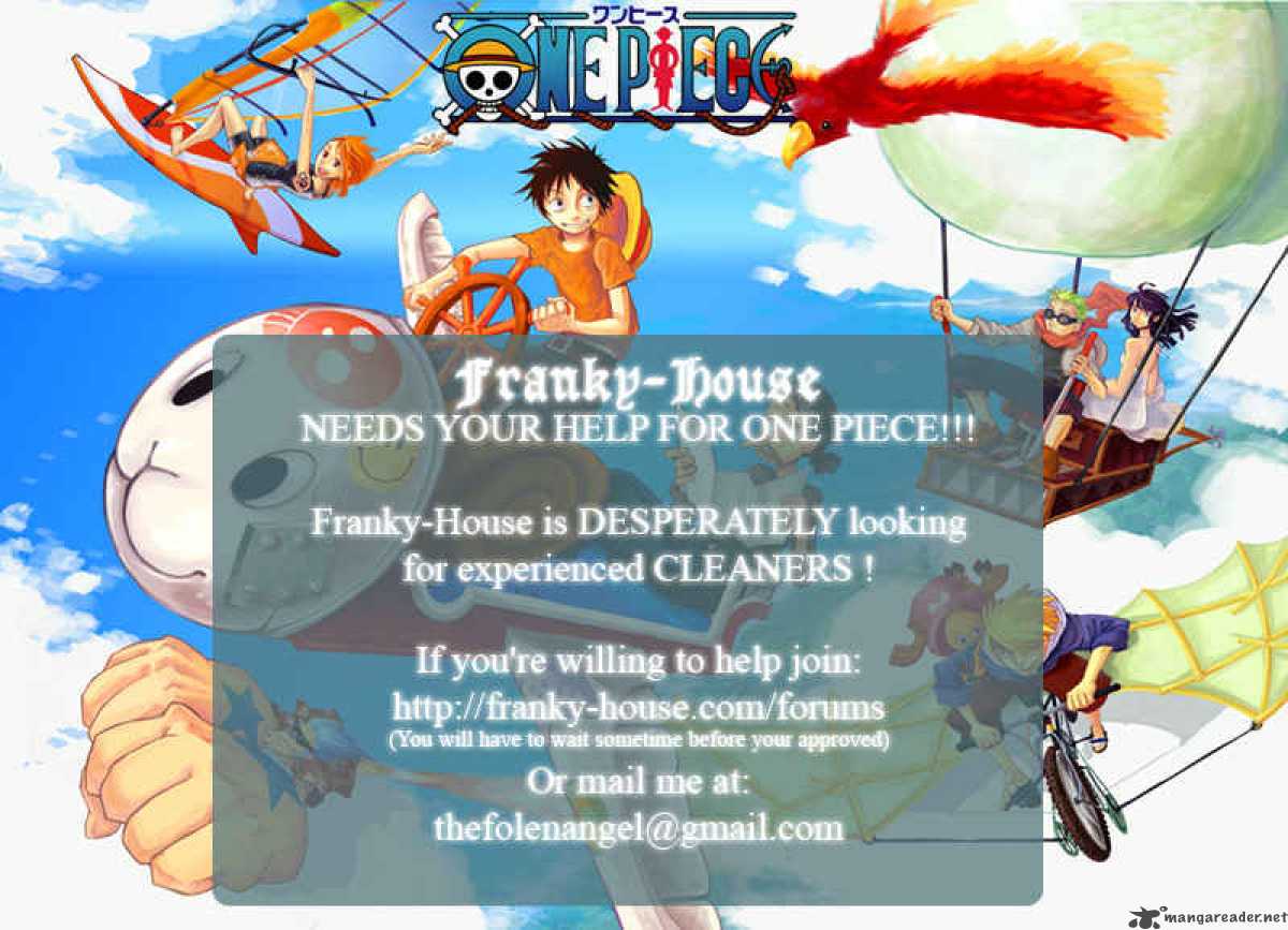 One Piece Chapter 539 page 1