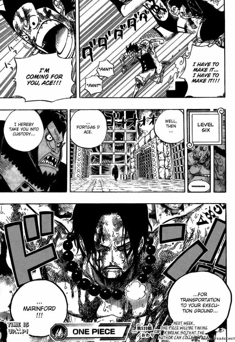 One Piece Chapter 539 page 19