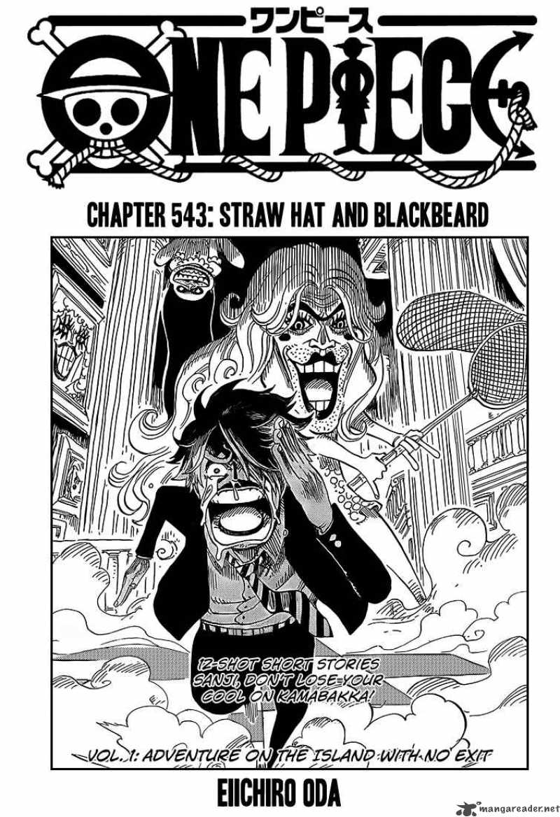 One Piece Chapter 543 page 1