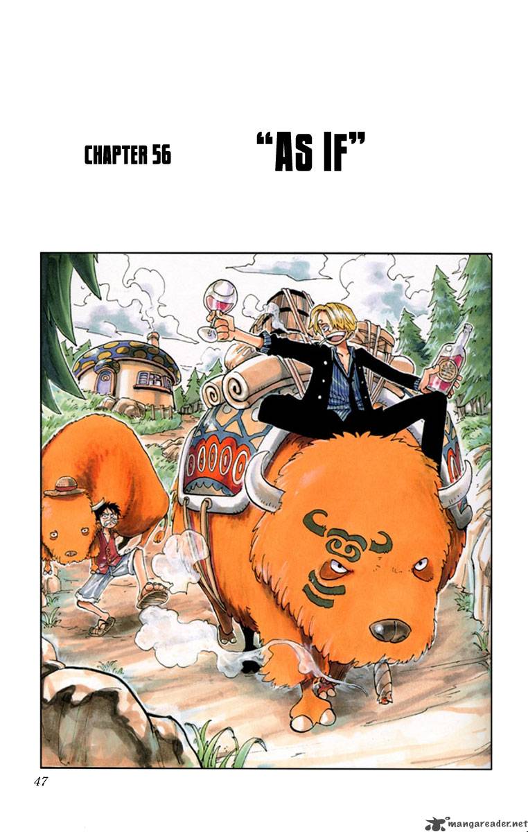 One Piece Chapter 56 page 1