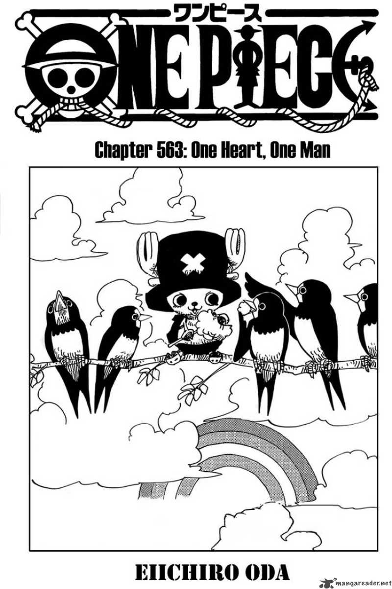 One Piece Chapter 563 page 1