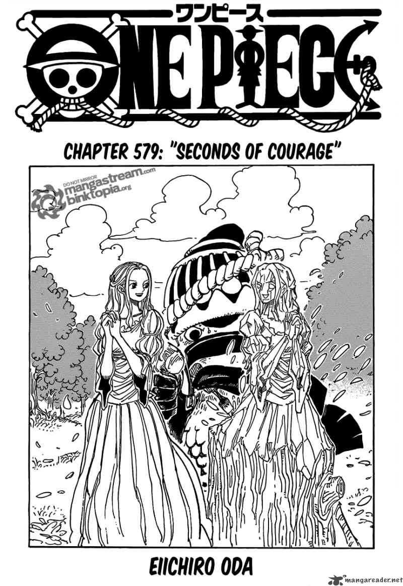 One Piece Chapter 579 page 1