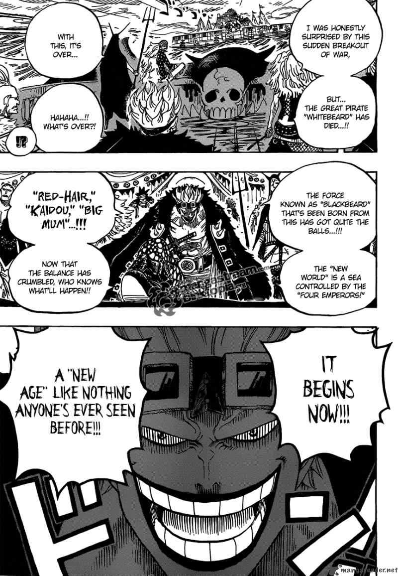 One Piece Chapter 581 page 5