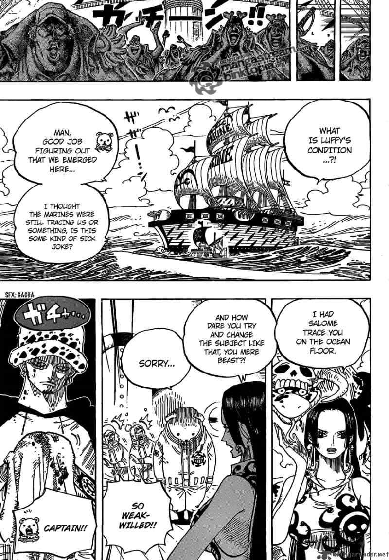 One Piece Chapter 581 page 9