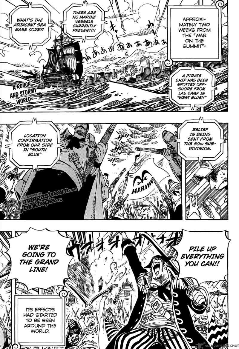 One Piece Chapter 582 page 3