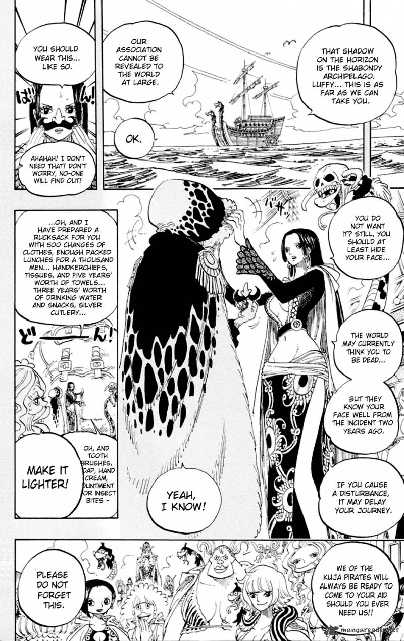 One Piece Chapter 599 page 2