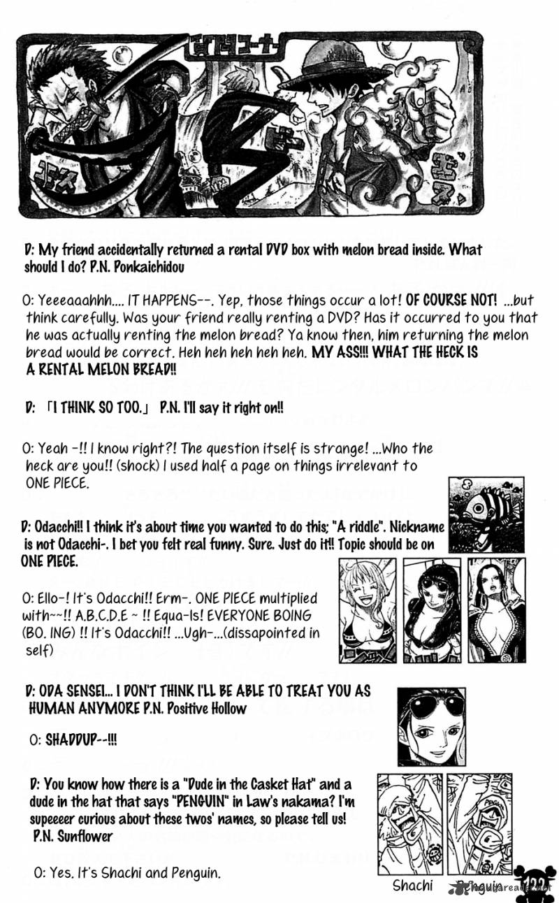 One Piece Chapter 609 page 19