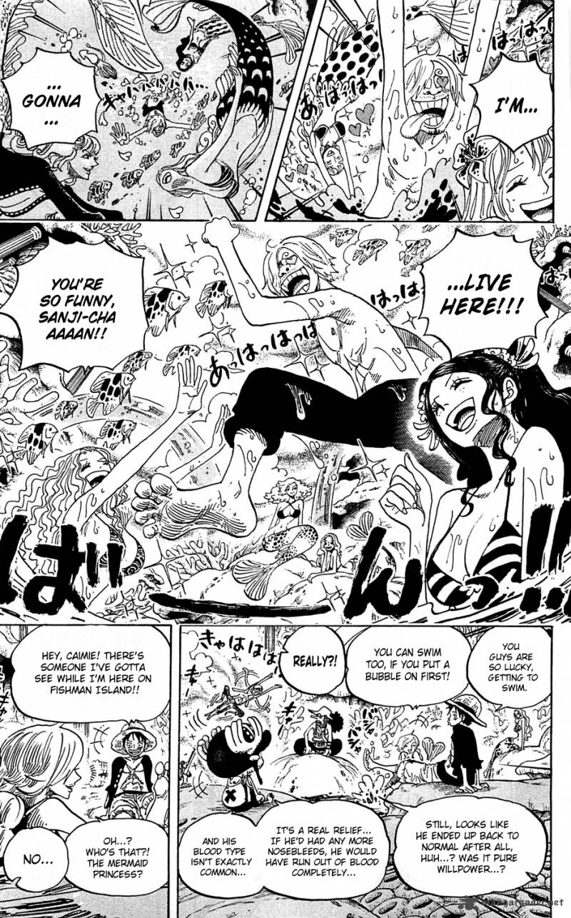 One Piece Chapter 609 page 4