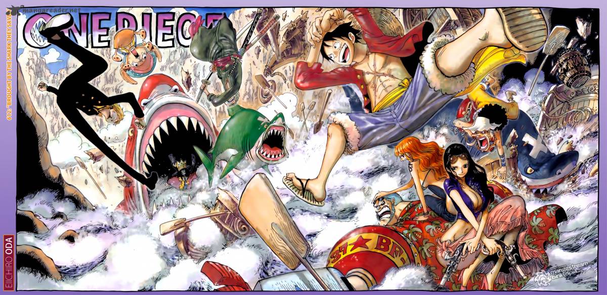 One Piece Chapter 612 page 2