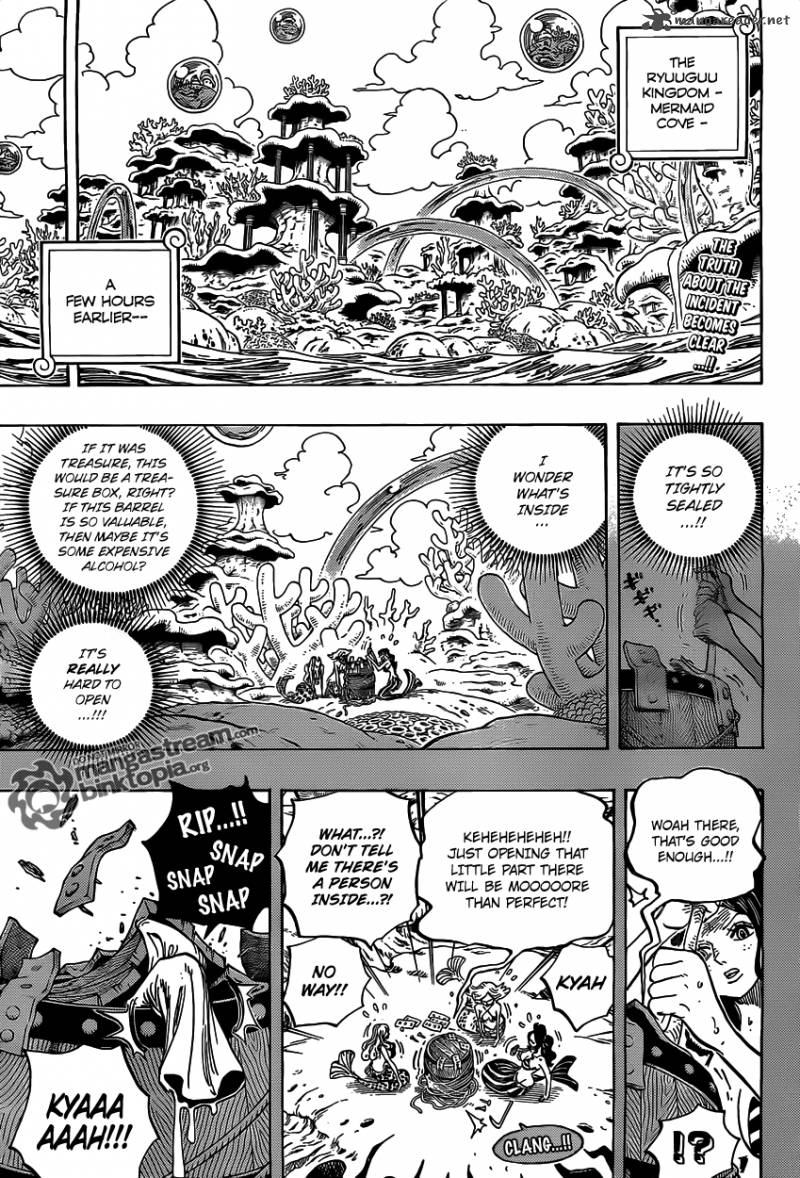 One Piece Chapter 612 page 3