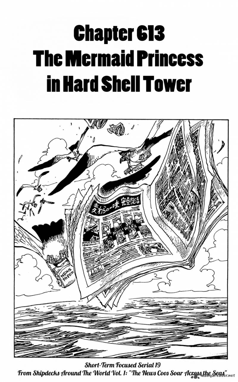 One Piece Chapter 613 page 1