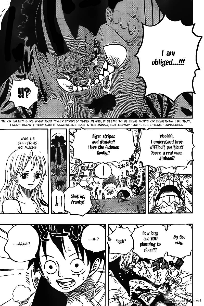 One Piece Chapter 627 page 14