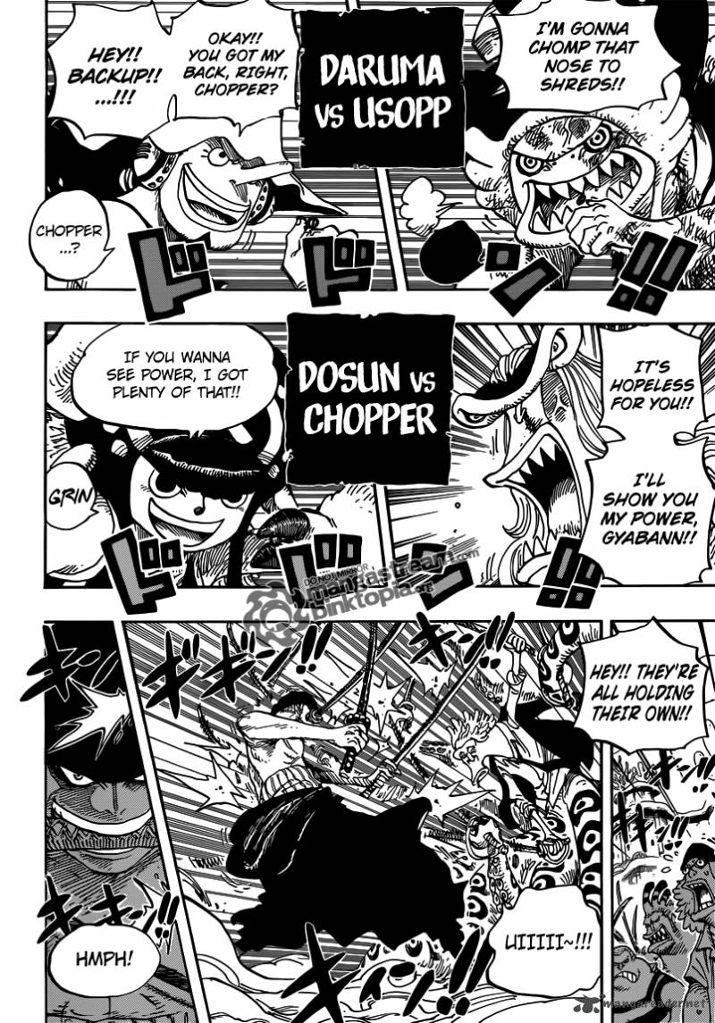 One Piece Chapter 640 page 11